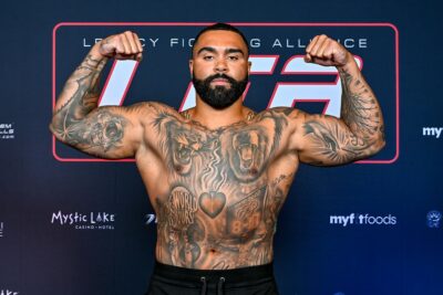 【LFA217】東京五輪ゴールド、WWE~NFL&NCAA D1×2王者スティーブソンがMMAデビュー