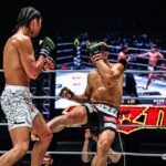 【RIZIN51】2Rから前足狙いのローとボディ連打でペースを掴んだ鈴木。イェーロウをスプリットで下す