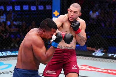 【DWCS S09Ep07】右のカウンター、右ハイ、TD、バック奪取&RNC。回転系MMAでトビアスが完勝