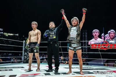 【RIZIN51】Good fight !! 初回にRNCのピンチを切り抜けた冨澤大智が、平本丈からスプリット判定勝ち