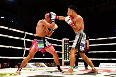【RISE192】前進＆パンチの手数で勝った常陸がGUMPに判定勝利。次戦はパヌワットと王座をかけて対戦