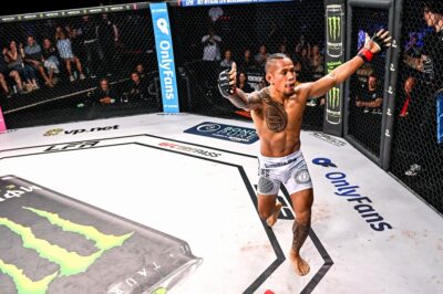 【LFA220】ナティヴィダッド弟クリスチャン、UFCへデモ・ファイト。キルカをパウンドアウトし8勝0敗に