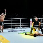 【ONE FF127】山本歩夢、ルカス・ガニンの足関節で足首を捻られタップアウト負け