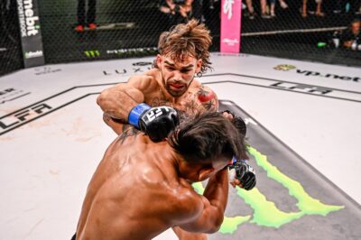 【LFA220】UFCリリースから再起を狙ったケビン・ナティヴィダッド、リーチの長いクースを崩せず4連敗に