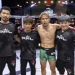 【PFL CS03】各ラウンドでTD、3Rには肩固めを極めかけた泉。センシを判定で下してPFL初勝利を掴む