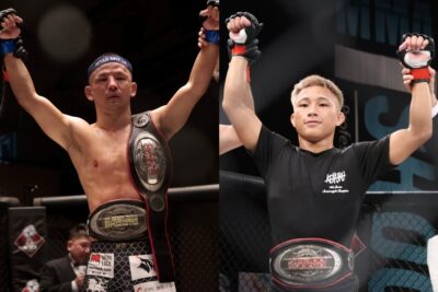 【Shooto2025#09】エルナニ×住村竜市朗と関口祐冬×亮我のW世界戦、そして新井丈×田上こゆるも決定！