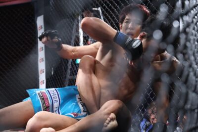 【Lemino Shooto02】砂辺がジャーマン2連発、足を止めての打ち合い、最後はRNCで福島に一本勝ち 【Lemino Shooto02】砂辺がジャーマン2連発、足を止めての打ち合い、最後はRNCで福島に一本勝ち