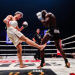 【RISE WS】南原健太が多彩な蹴り技を披露。GLORYミドル級5位のフランジス・ゴマに判定勝利