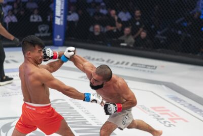 【UAEW65】軽快なステップとコンパクトなパンチと蹴り、ヤクボクがパニャレスを判定で下す