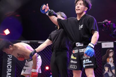 【Pancrase359】ノンストップのスクランブル＆バックを巡る攻防、宮澤が飯野に競り勝つ