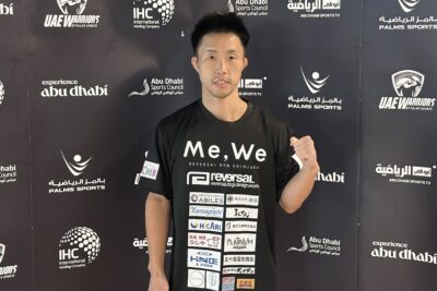 【UAEW65】元ONEマクラーレンと対戦、藤田大和「タイトルマッチよりも価値のある戦い」