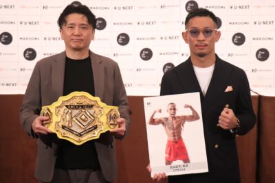 【KO CLIMAX2025】モタと有川がUNLIMITEDフェザー級王座決定戦で対戦。60キロT準決勝・決勝も実施