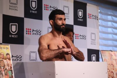 【SHOOT BOXING】S-cupにRIZIN推薦・散打出身のマメドフ参戦。公式計量250g超過→変則ルールで出場