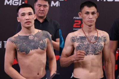 【MGL-1FC23】モンゴルMMA界の未来=オトゴンバートルが、モゥンフジャルガルとフライ級王座決定戦