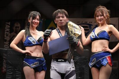 【NEXUS41】右回転蹴り→TD&巧みなゲームメイク。中桐が下田を判定で下し、新バンタム級王者に