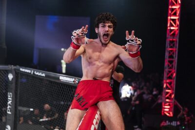 【UAEW65】10勝1分のユニソフが、JJ式ギロチンで一本負け!! ミヒミジリ・オスマルニは12連勝達成