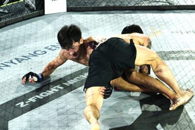 【ZFN03】有言実行、レスリングで河名マストを上回ったパク・チャンスが3度TD決め、フルマークの判定勝ち