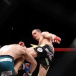 【Pancrase358】山崎は初黒星。左ボディ、左フックでダメージを与えたリベイロが左ミドルでKO