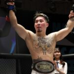 【Shooto2025#09】組み勝った亮我。2Rの反撃を凌ぎ、関口をRNCで仕留めて新フライ級王者に 【Shooto2025#09】組み勝った亮我。2Rの反撃を凌ぎ、関口をRNCで仕留めて新フライ級王者に