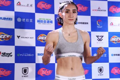 【DEEP JEWELS51】竹林エルと対戦、サラ「辛い時期でも格闘技だけはやりたいという気持ちがあった」