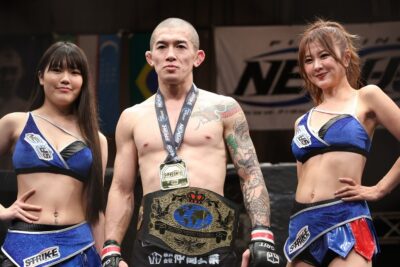 【NEXUS41】須藤の足関節を防ぎ続けた横山。しっかりトップ奪取とパウンドで判定勝ち&王座防衛