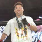 【Shooto2025#10】6年8カ月振りの修斗で判定勝ちの中村優作が、田中路教にエール&新井丈戦をアピール