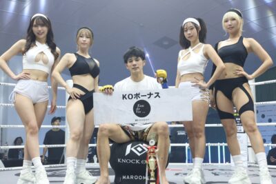 【TKOF06】純キック・新田宗一朗、グラウンドはブレイク待ち→スタンドの打撃を効かせて松本飛雅をKO