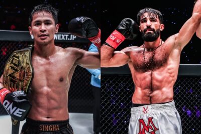 【ONE173】スーパーボンが野杁正明を下してキック・フェザー級王座統一、グレゴリアンとの2強時代は継続