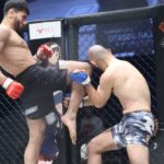 【Pancrase360】ラジャボフがヒザ・ハイキックでRyoを粉砕。TKO勝利でフェザー級王座挑戦をアピール