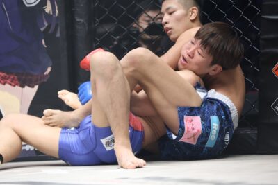 【Pancrase360】岸田宙大が鮮やかなTD→グラウンドコントロールで浜本キャット雄大に腕十字で一本勝ち