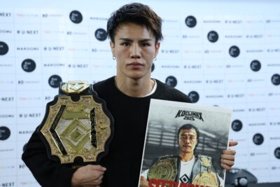 【KO CLIMAX2025】注目の一戦、海人×シッティチャイが決定！「倒すことだけを考えて戦う」（海人）