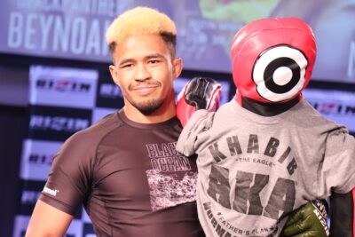 【RIZIN Y.E.S.P.Festival】Fight＆Life#112より。AKA帰りのベイノア「MMAは雑さと繊細さがどちらも大事」