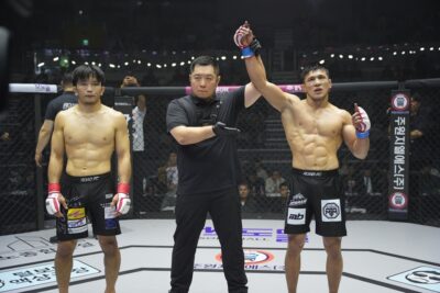 【Road FC75】原口伸がドゥイシェフに決定的な場面を許さずも、驚異的なスタミナの前に判定負け
