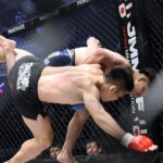 【Pancrase360】RTU敗戦からの再起。初回にバック奪取の神谷、2Rの投げで松岡が負傷しTKO勝ち