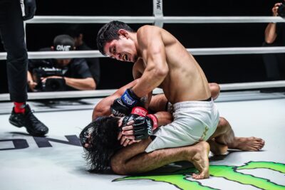 【ONE FN38】初回のダウンから逆転! 回転技&TDのホルミルザエフがミアドをパウンドアウト