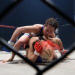 【Pancrase360】本野が動きのあるMMA=マウント&バックからKARENを殴り続け、新ストロー級QOPに