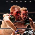 【RIZIN Y.E.S.P.Festival】フルラウンドの殴り合い! 扇久保が元谷を流血に追い込み、新フライ級王者に