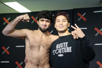 【Pancrase360】笑顔の裏の使命感=サルドロフ「ベルトを巻くことでプロMMAが認められるように」