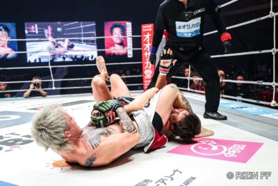 【RIZIN Y.E.S.P.Festival】ジョリー、25秒で芦澤に腕十字を極め一本勝ち。「俺、勝てました!!」