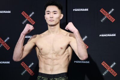 【Pancrase360】井村塁へのリベンジを賭けた王座決定戦へ。田嶋椋「顔をボコボコ、血だらけにしたい」