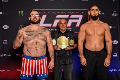 【LFA224】ニューチャプターLFAはヘビー級王座決定戦から。もやもや病克服?の無敗ヘーレルがコメイン出場