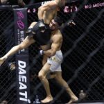 【Black Combat16】無敗のキルギス人、アムエフがテイクダウンを奪いまくりキム・ドンギュに完勝