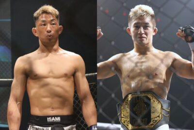 【Black Combat16】挑戦者=竹中大地&王者=駒杵嵩大が、タイトル戦。無敗のバンタム級トリオにも要注目