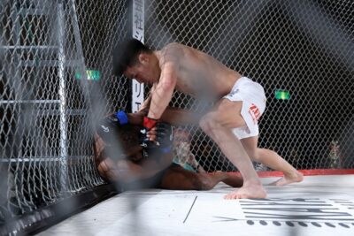 【Flash】POUNDOUT03 フライ級戦：RIZIN敗戦からの再起。山内渉がダニエル・アグレイをパウンドアウト