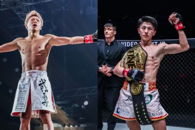 【ONE173】ピューリックをKOした武尊が次戦での現役引退を表明、吉成が日本人初のONEムエタイ王者に