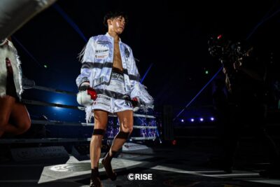 【RISE196】約2年4カ月ぶりの王座戦で棚澤大空と対戦。松本天志「自分の集大成を目に焼き付けてほしい」