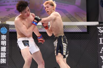 【DEEP TOKYO IMPACT2026#01】打撃の正確性で上回った海飛、関鉄矢とのタフファイトに判定勝ち