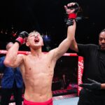 【UFC325】1・2R劣勢の中村京一郎が最終回に左のヒザ蹴り一閃!サーライにTKO勝ちしてRTU優勝 【UFC325】1・2R劣勢の中村京一郎が最終回に左のヒザ蹴り一閃!サーライにTKO勝ちしてRTU優勝