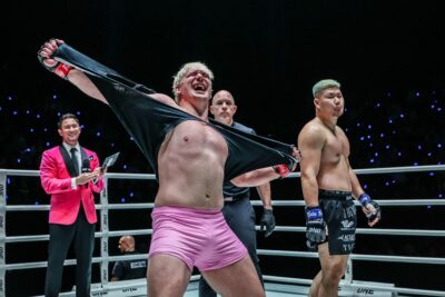 【ONE FN40】開始早々にテイクダウンを奪われた竹内、タイナンに肩固めを極められONE2連敗に