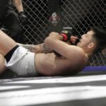 【Gladiator034】日韓対抗戦は3勝0敗で日本が勝利。腕十字を極めたヅッキーニョスは小森に挑戦アピール